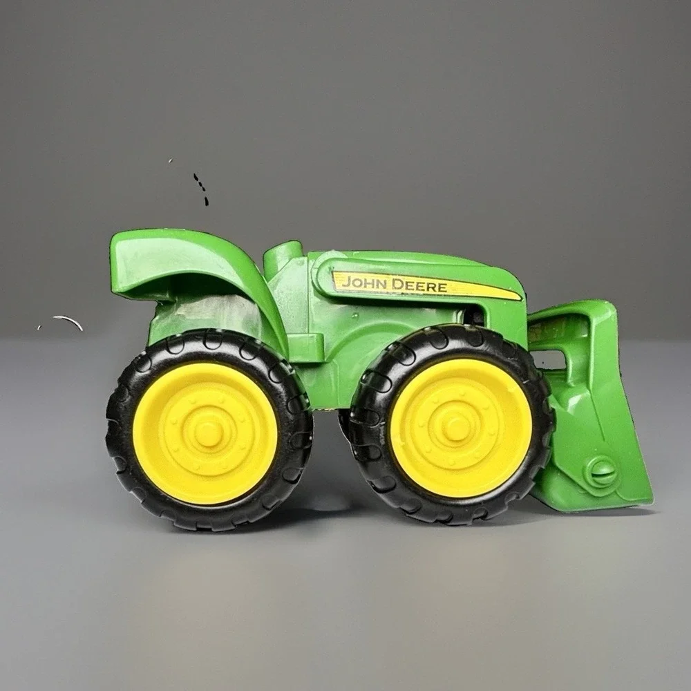 TOMY John Deere Sandbox Toy Tractor Front Loader 6